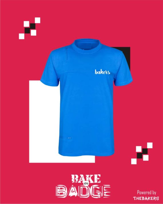 Bake on Badge Tshirt [BLUE]